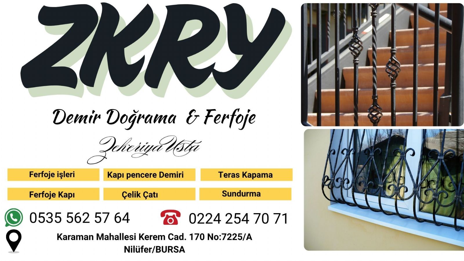 Karaman Mahallesi Demirci 